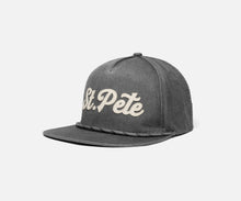 Load image into Gallery viewer, St. Pete Grey Snapback
